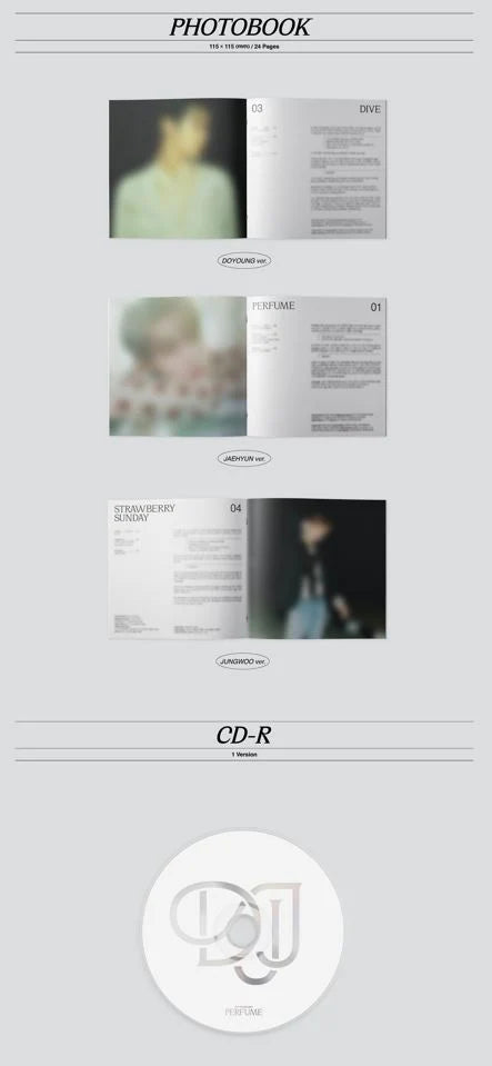 NCT DOJAEJUNG - PERFUME - 1st Mini Album (Digipack Ver.)