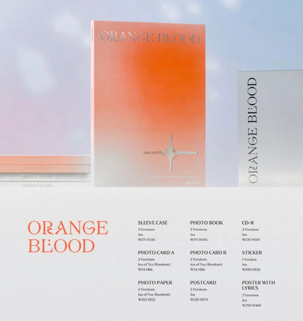 ENHYPEN - ORANGE BLOOD - 5th Mini Album