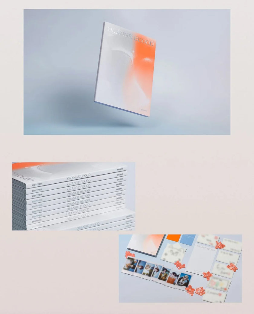 ENHYPEN - ORANGE BLOOD - 5th Mini Album (Engene Ver.)