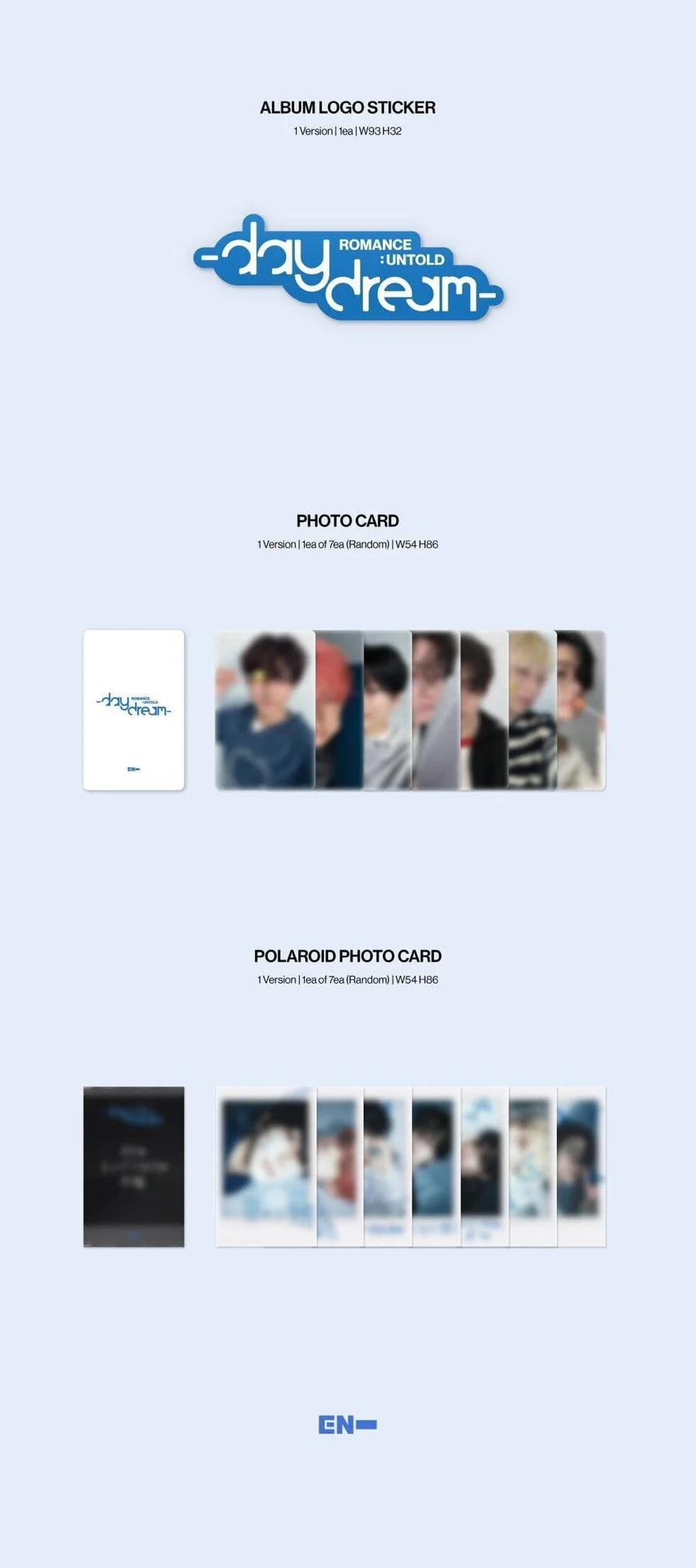 ENHYPEN - ROMANCE : UNTOLD -daydream- 2nd Studio Album (Japan Edition)