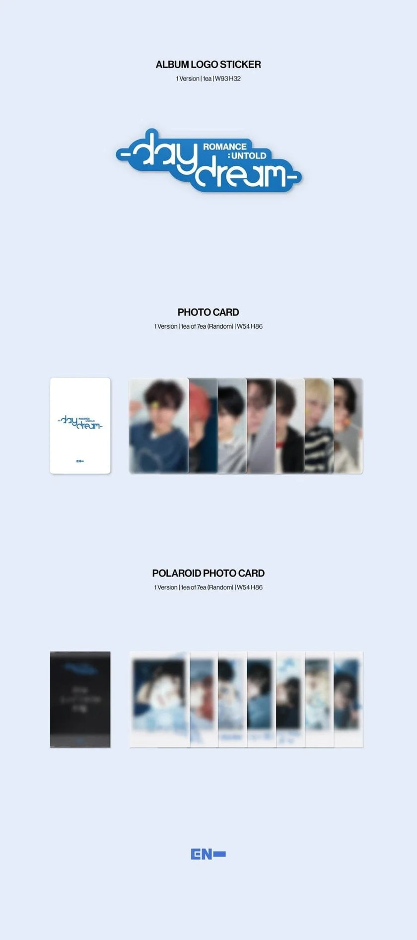 ENHYPEN - ROMANCE : UNTOLD -daydream- 2nd Studio Album (Japan Edition)