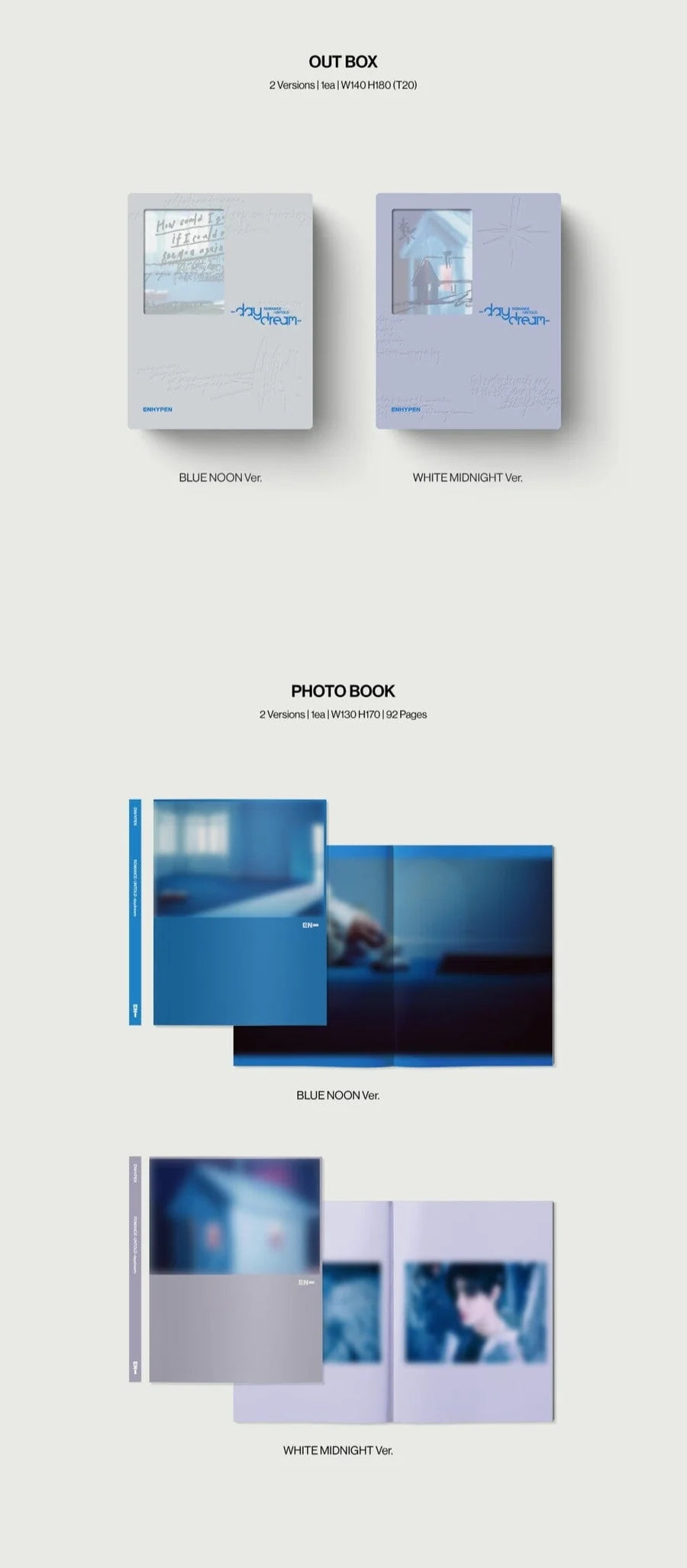 ENHYPEN - ROMANCE : UNTOLD -daydream- 2nd Studio Album (Photobook Ver.)