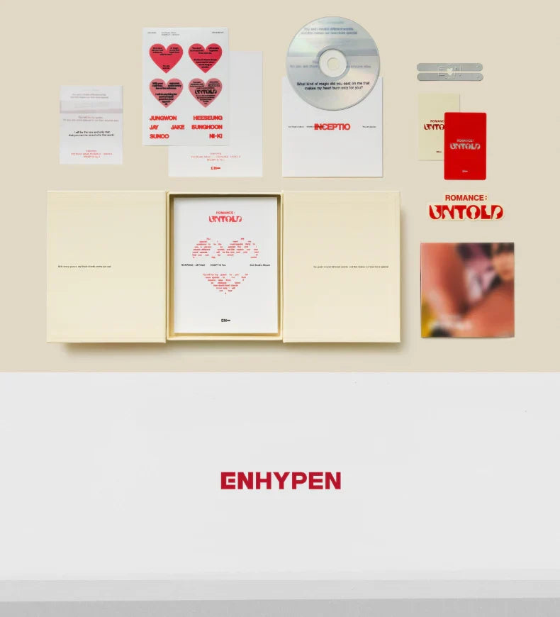 ENHYPEN - ROMANCE : UNTOLD - 2nd Studio Album