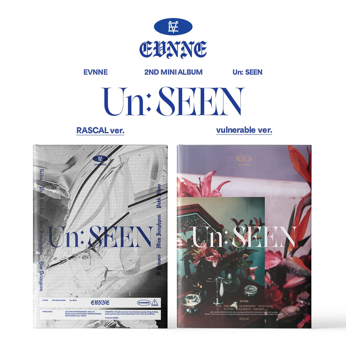 (SIGNED) EVNNE - Un:SEEN - 2nd Mini Album