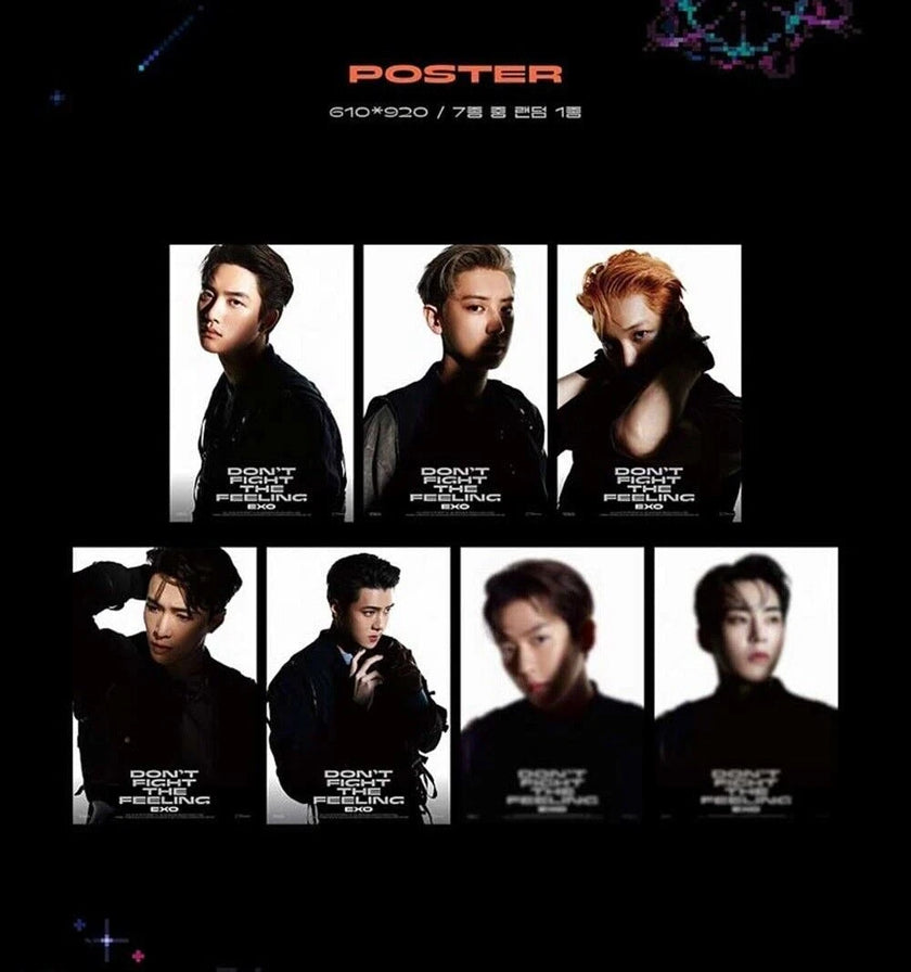 EXO - DON'T FIGHT THE FEELING (Jewel Case Ver.)
