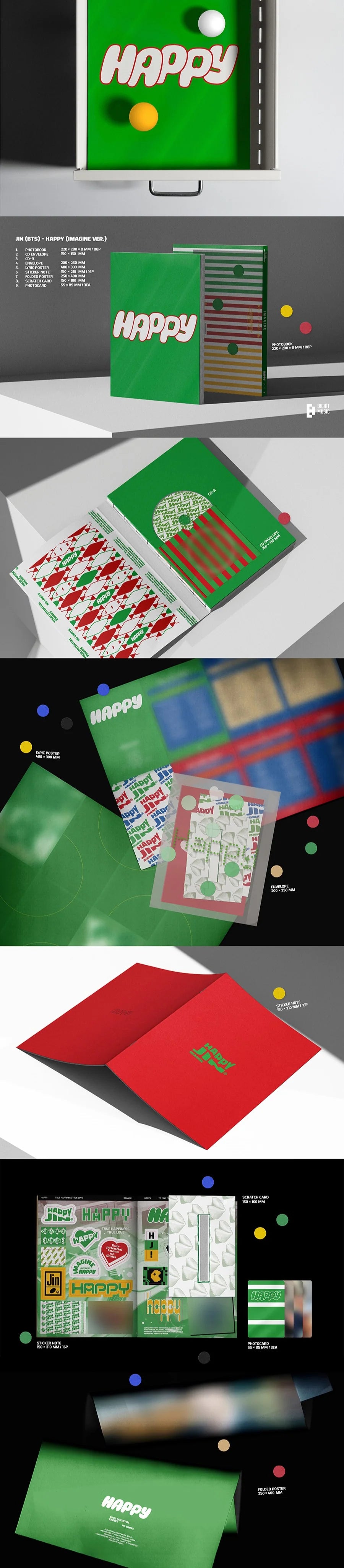 Jin (BTS) - HAPPY (Photobook Ver.)