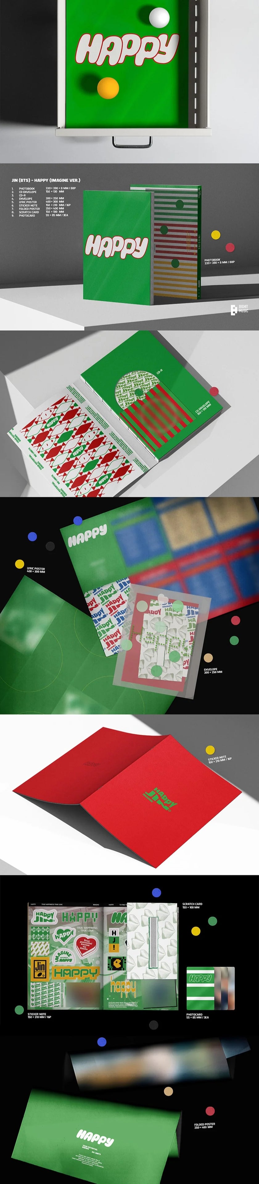Jin (BTS) - HAPPY (Photobook Ver.)