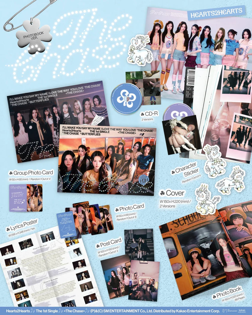 Hearts2Hearts - The Chase (Photobook Ver.)