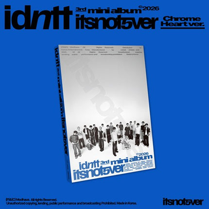  idntt - itsnotover - 3rd Mini Album