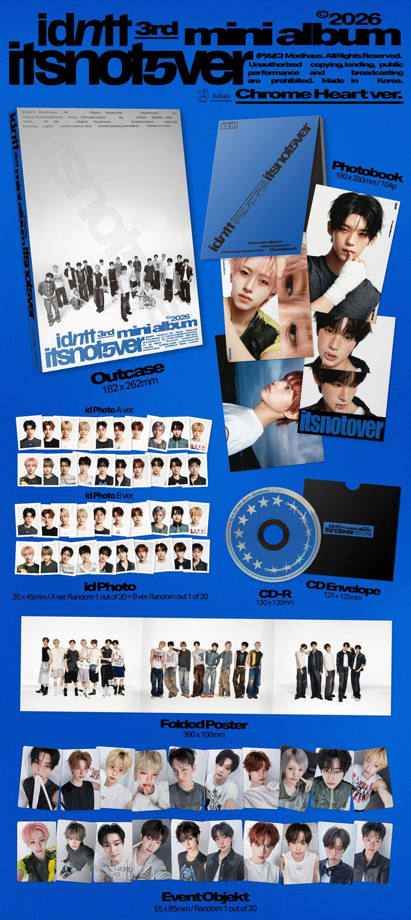 idntt - itsnotover - 3rd Mini Album