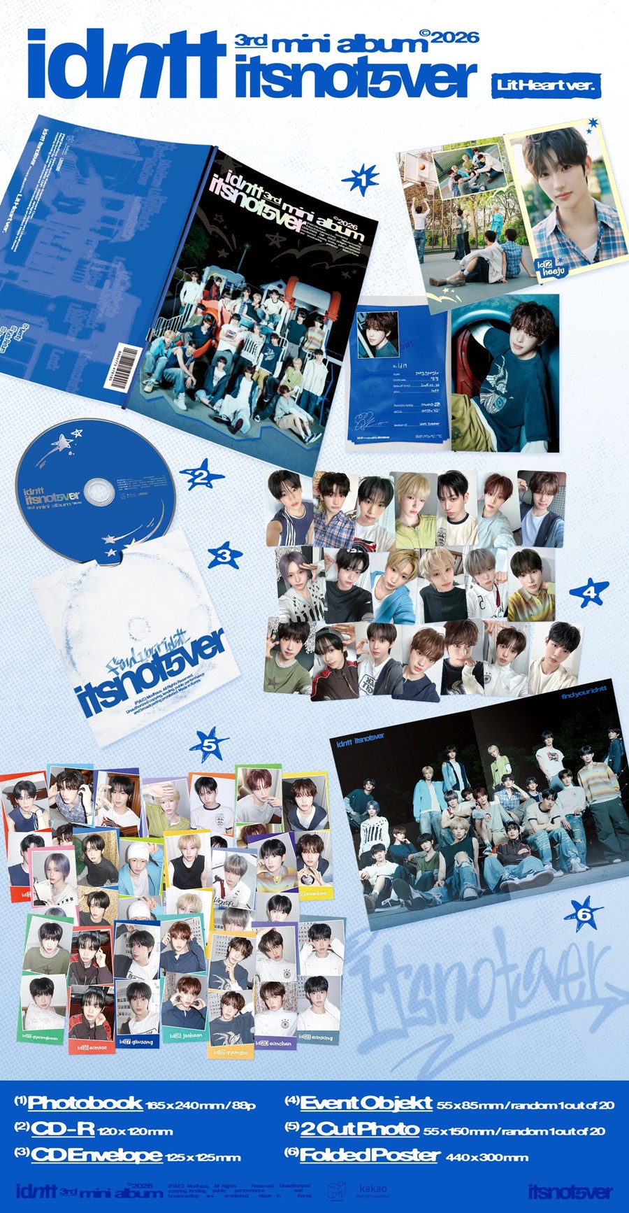  idntt - itsnotover - 3rd Mini Album