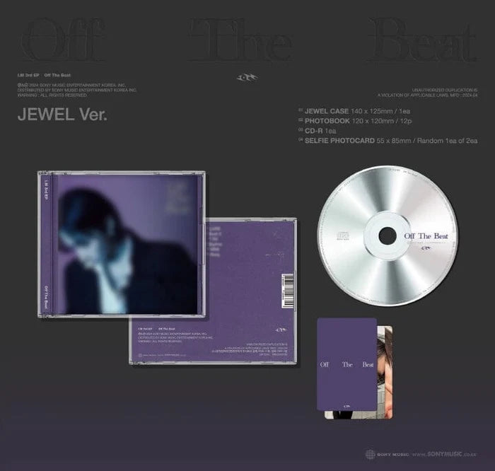 I.M (MONSTA X) - Off The Beat - 3rd EP (Jewel Ver.)
