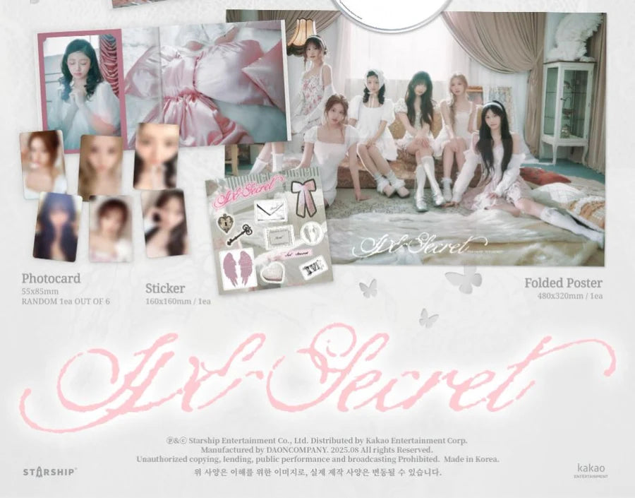 IVE - IVE SECRET - 4th Mini Album (LOVED IVE/ Limited Ver.)