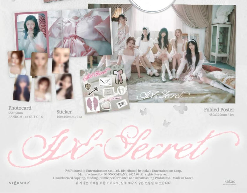 IVE - IVE SECRET - 4th Mini Album (LOVED IVE/ Limited Ver.)