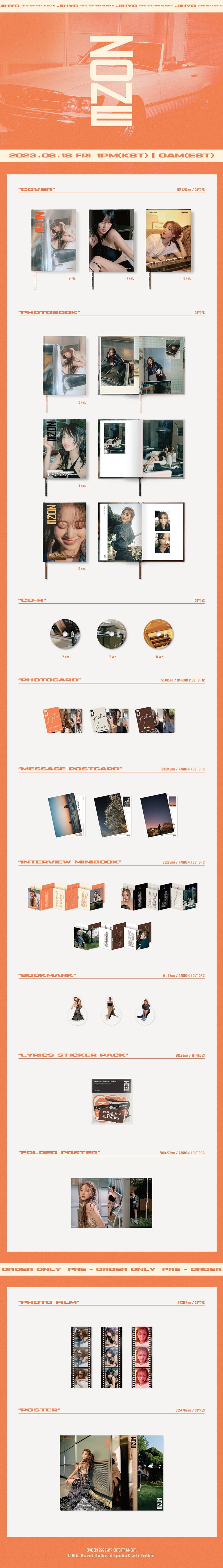 JIHYO (TWICE) - ZONE - 1st Mini Album