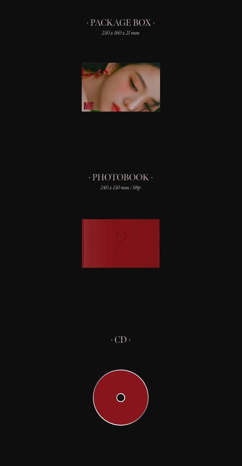 JISOO (BLACKPINK) - ME - 1st Single Album