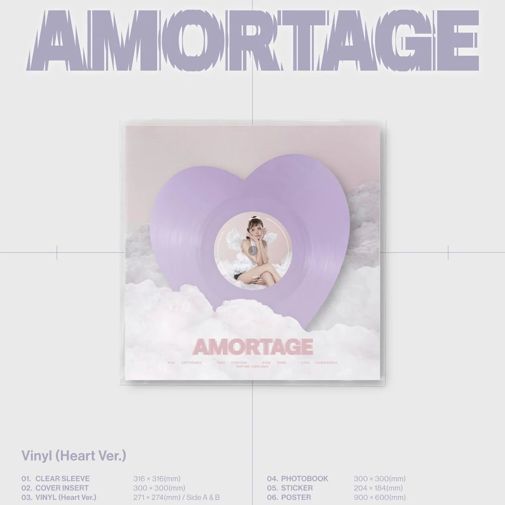 JISOO (BLACKPINK) - AMORTAGE (Vinyl)
