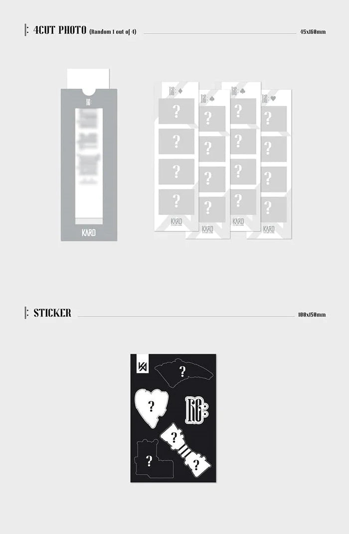 (PRE-ORDER) (SIGNED) KARD - Re: - 5th Mini Album