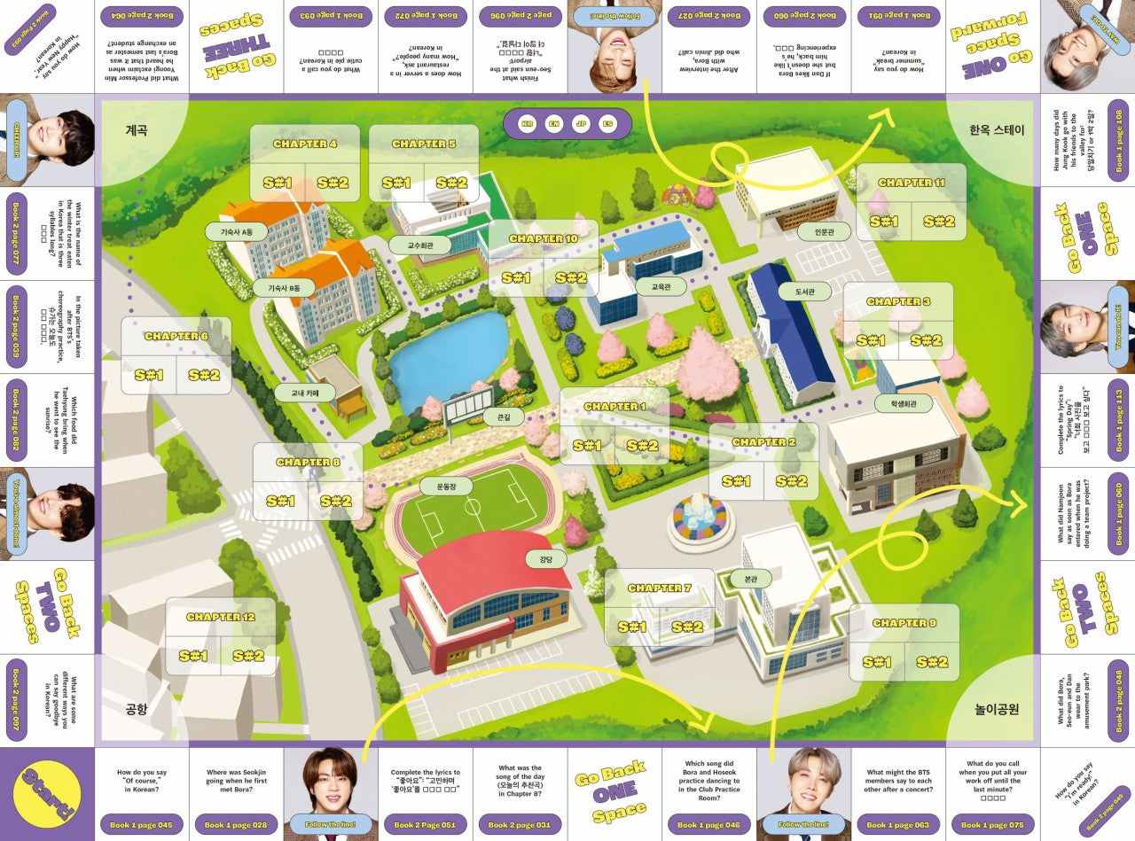 Talk! With BTS - for Intermediate Learners + Free Study Notebook Global edition (without Motipen)