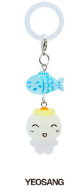 (PRE-ORDER) ATEEZ - 8th Anniversary Exhibition Blue Drift Official MD - Lucky Fish Charm