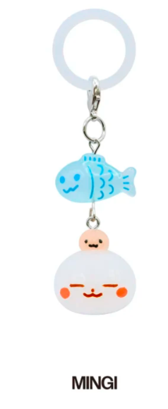 (PRE-ORDER) ATEEZ - 8th Anniversary Exhibition Blue Drift Official MD - Lucky Fish Charm