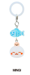(PRE-ORDER) ATEEZ - 8th Anniversary Exhibition Blue Drift Official MD - Lucky Fish Charm