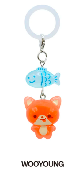 (PRE-ORDER) ATEEZ - 8th Anniversary Exhibition Blue Drift Official MD - Lucky Fish Charm