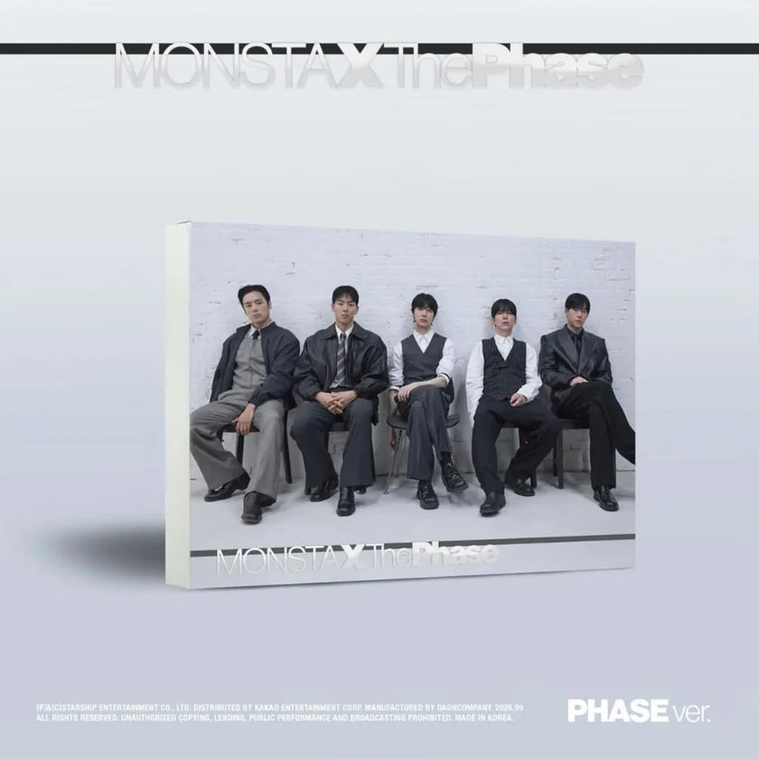 MONSTA X - The Phase - EP (Photobook Ver.)