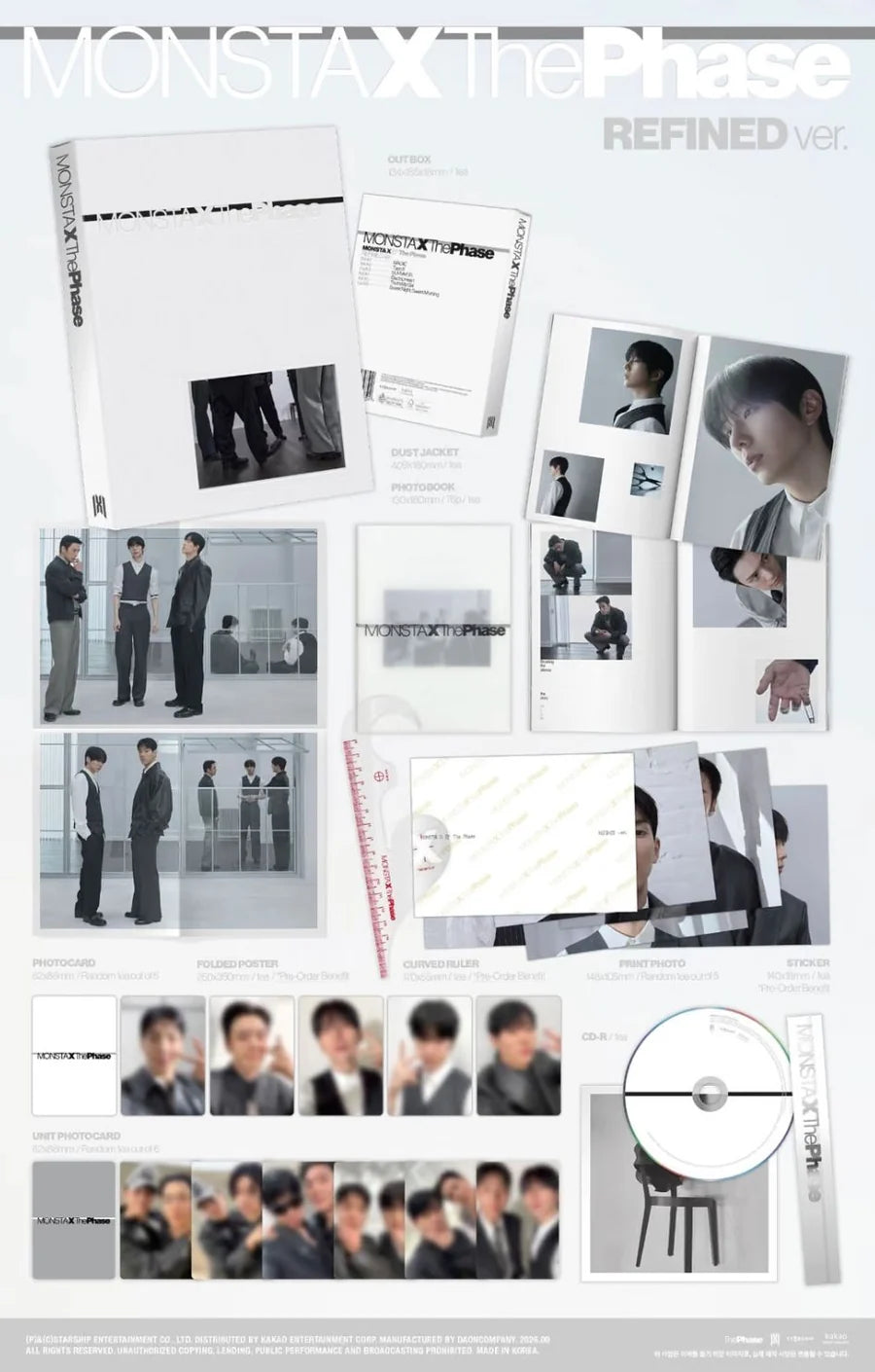 MONSTA X - The Phase - EP (Photobook Ver.)