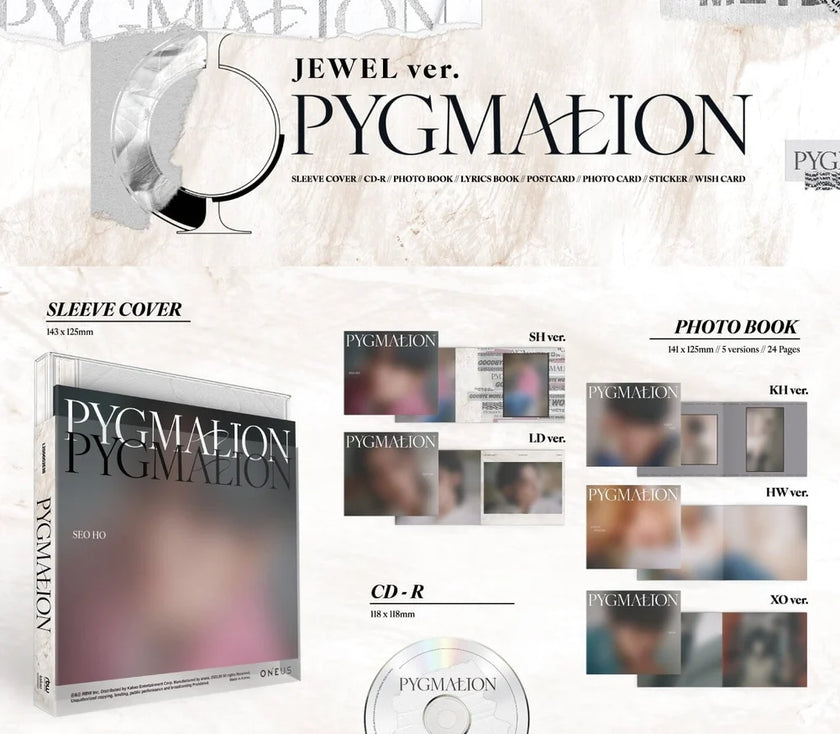 ONEUS - PYGMALION - 9th Mini Album (JEWEL ver.)