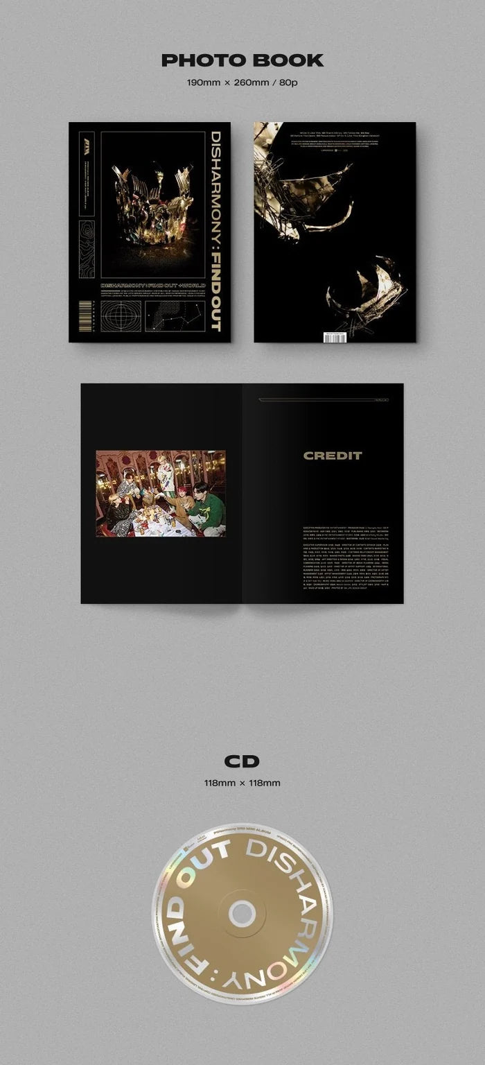 P1Harmony - DISHARMONY: FIND OUT - 3rd Mini Album