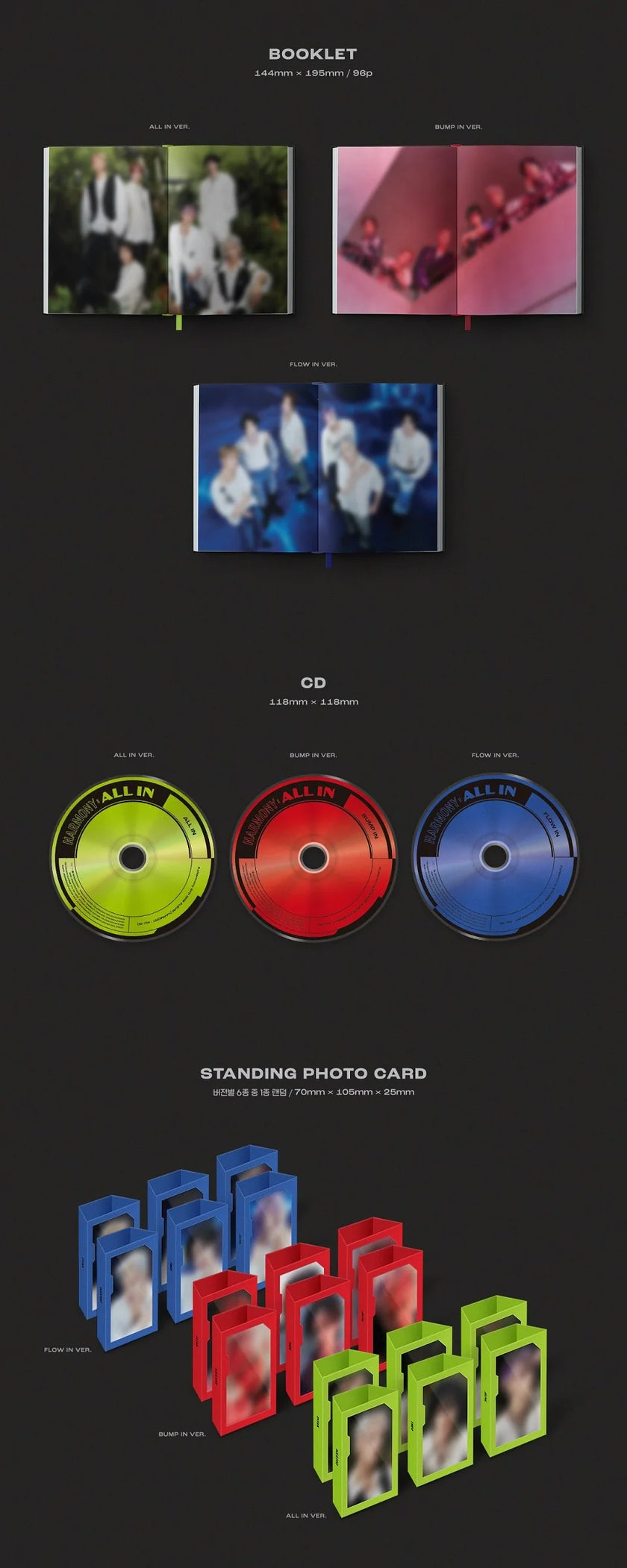 P1Harmony - HARMONY: ALL IN - 6th Mini Album