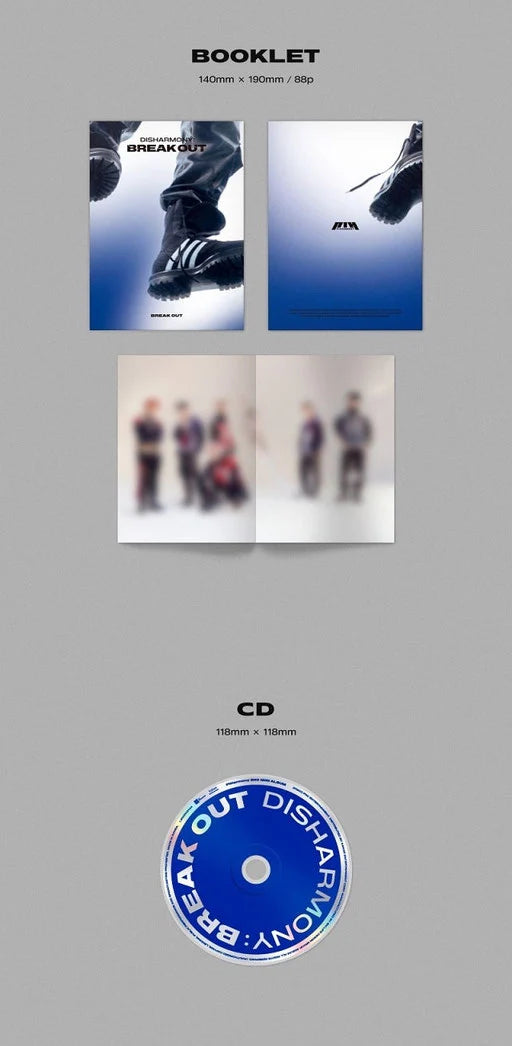 P1Harmony - DISHARMONY: BREAK OUT - 2nd Mini Album