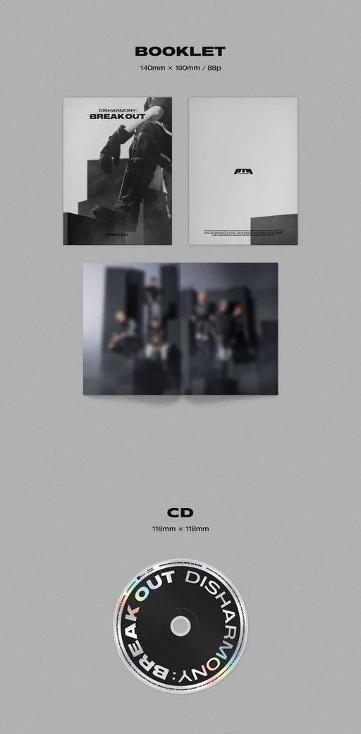 P1Harmony - DISHARMONY: BREAK OUT - 2nd Mini Album