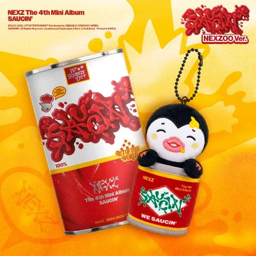 NEXZ - SAUCIN' - 4th Mini Album (NEXZOO Ver.)