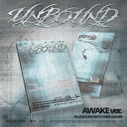 (SIGNED) ALL(H)OURS - UNBOUND - 6th Mini Album (Photobook Ver.)