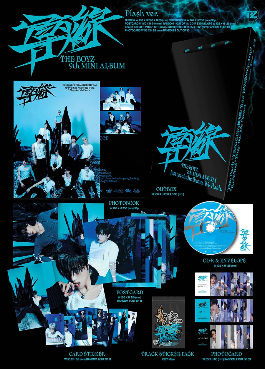 THE BOYZ - 導火線 (TRIGGER) - 9th Mini Album (Standard Ver.)