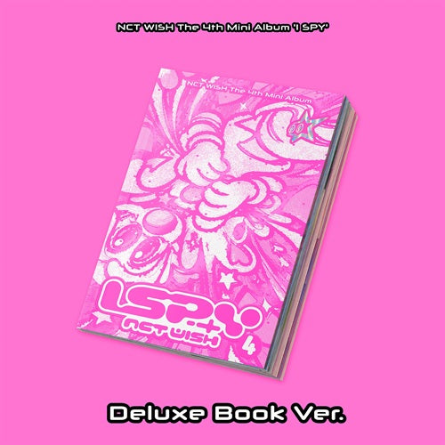 NCT WISH - I Spy - 4th mini Album (Deluxe Book Ver.)