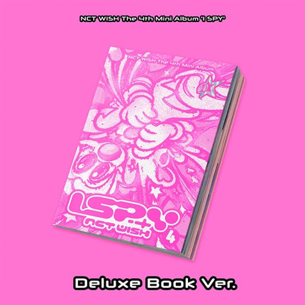 NCT WISH - I Spy - 4th mini Album (Deluxe Book Ver.)