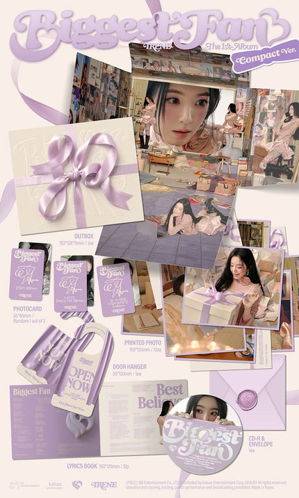 IRENE (Red Velvet) - Biggest Fan - 1st Album (Compact Ver.)