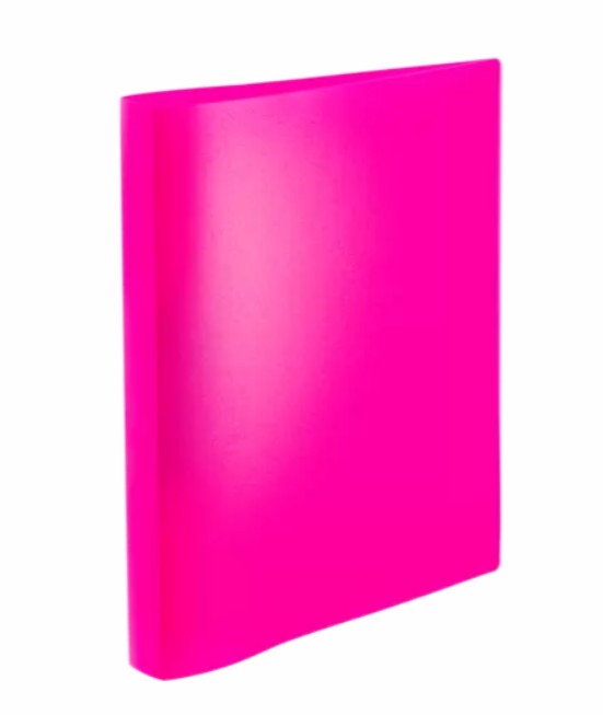 Ringbuch A4 PP Neonpink (Herma)