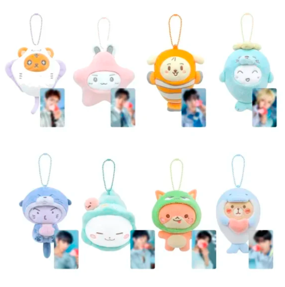 ATEEZ - 8th Anniversary Exhibition Blue Drift Official MD - Plush Sea Collection
