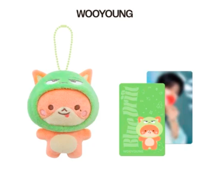 ATEEZ - 8th Anniversary Exhibition Blue Drift Official MD - Plush Sea Collection