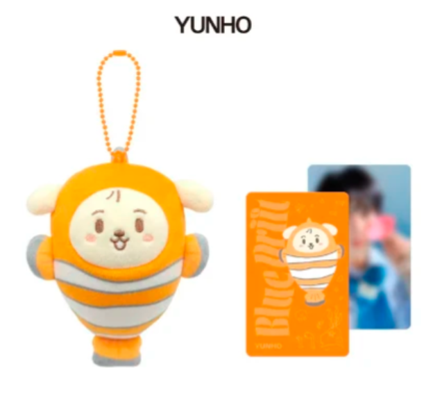ATEEZ - 8th Anniversary Exhibition Blue Drift Official MD - Plush Sea Collection