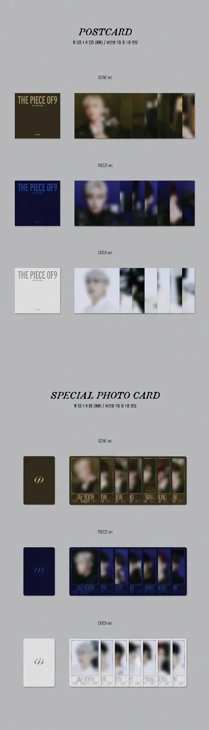 SF9 - THE PIECE OF9 - 12th Mini Album