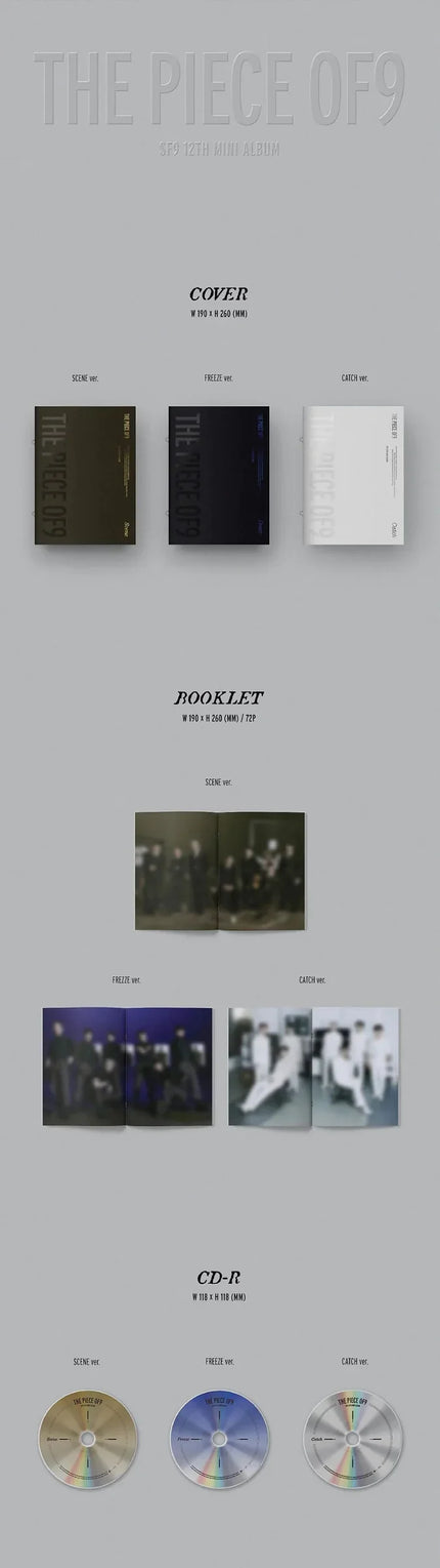 SF9 - THE PIECE OF9 - 12th Mini Album
