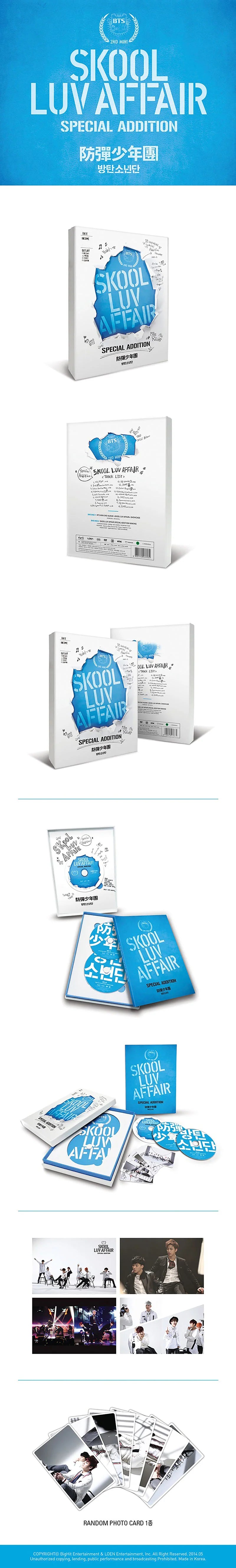 BTS - Skool Luv Affair - 2nd Mini Album - Special Addition