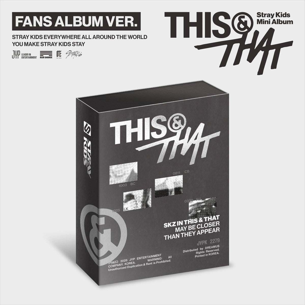 Stray Kids - THIS & THAT - Mini Album (FANS ALBUM VER.)