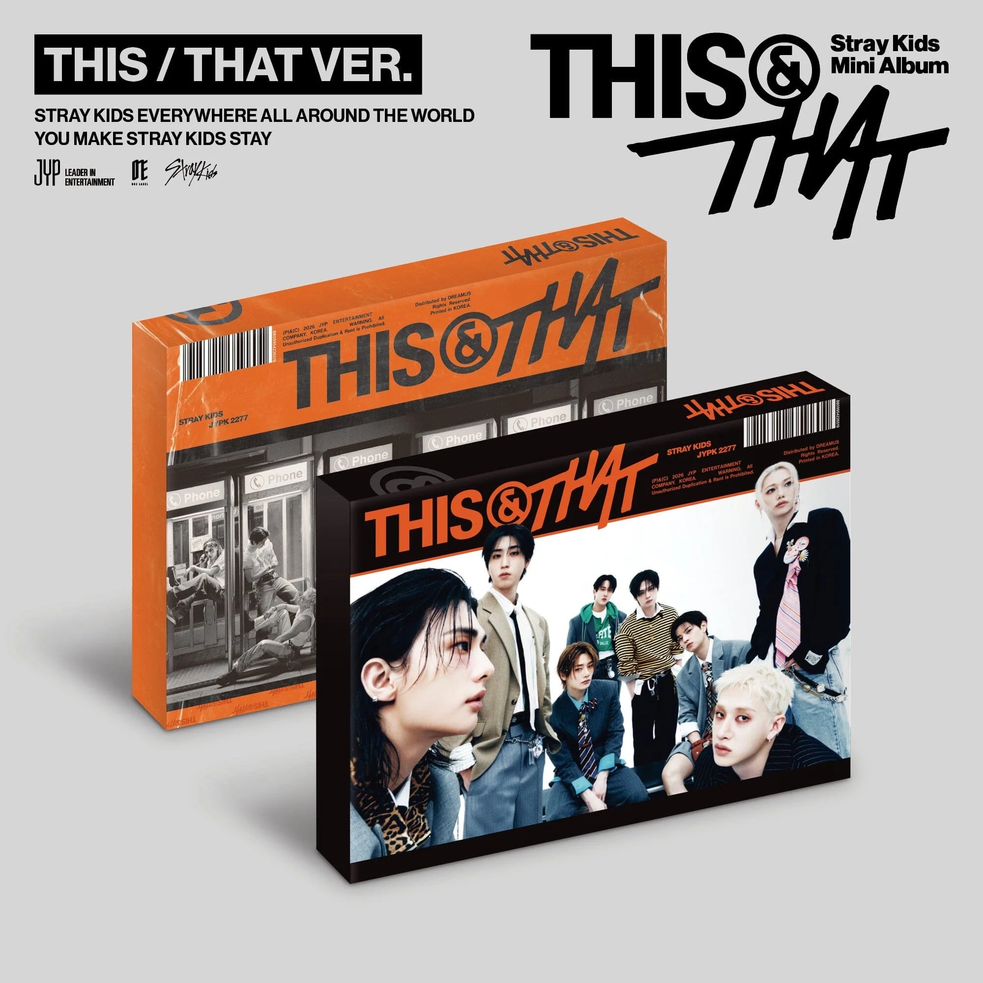 Stray Kids - THIS & THAT - Mini Album (THIS / THAT VER.)