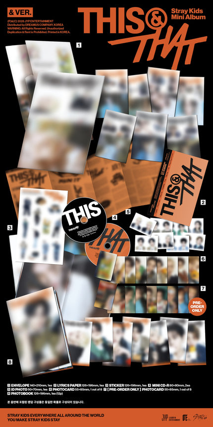 Stray Kids - THIS & THAT - Mini Album (&VER.)